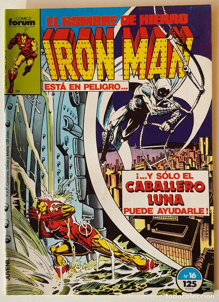 C&oacute;mics: Iron Man #16 (Forum, 1986) - Foto 1