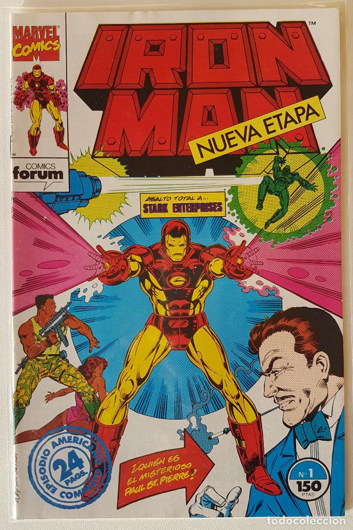 C&oacute;mics: Iron Man Vol.2 #1 (Forum, 1992) - Foto 1