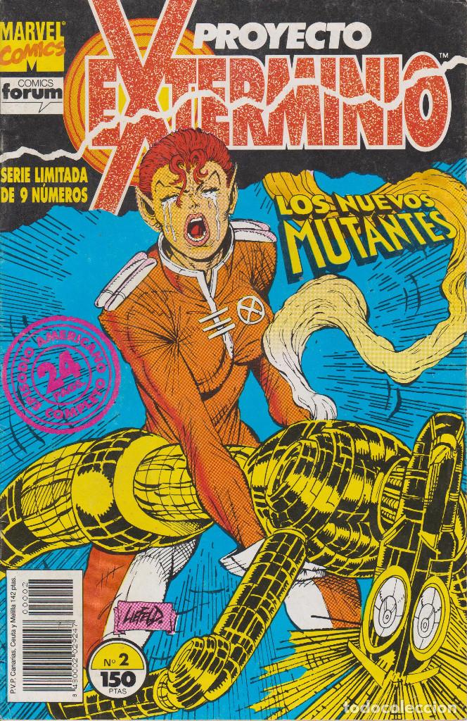 C&oacute;mics: PROYECTO EXTERMINIO. LOS NUEVOS MUTANTES N&ordm; 2 COMICS FORUM 1992 - Foto 1