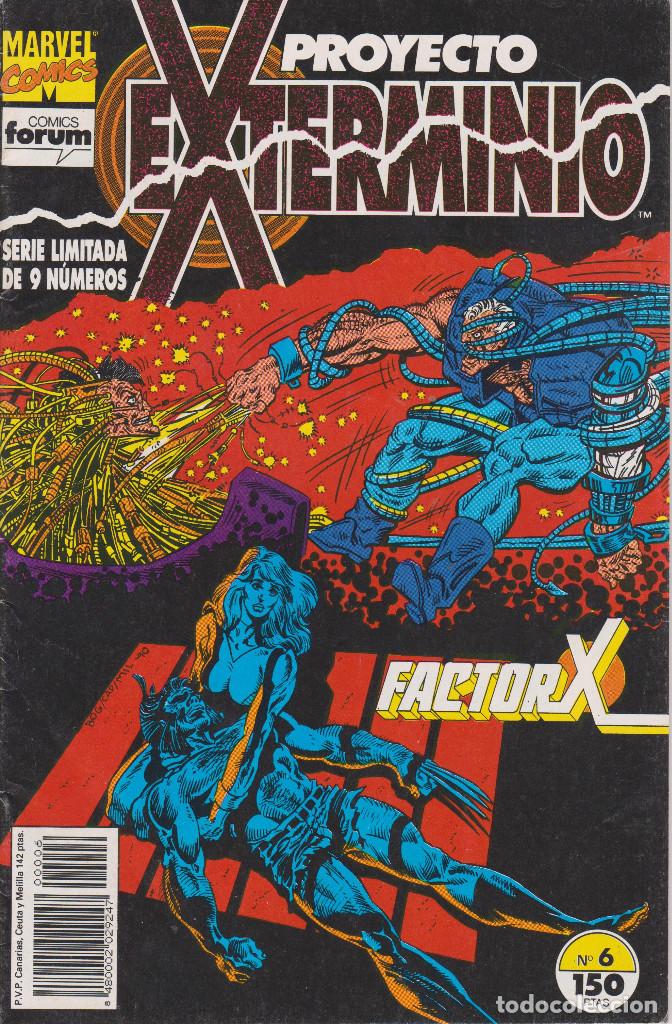 C&oacute;mics: PROYECTO EXTERMINIO. FACTOR X N&ordm; 6 COMICS FORUM 1992 - Foto 1