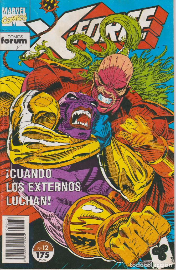 C&oacute;mics: X-FORCE N&ordm; 12 CUANDO LOS EXTERNOS LUCHAN! COMICS FORUM 1993 - Foto 1