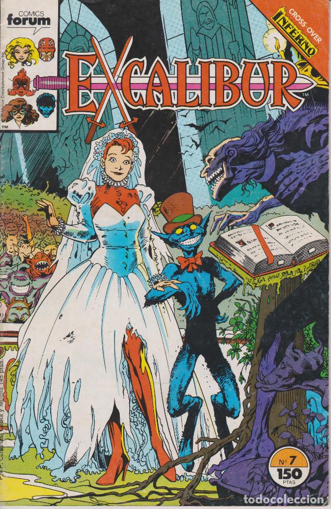 C&oacute;mics: EXCALIBUR N&ordm; 7 COMICS FORUM 1989 - Foto 1