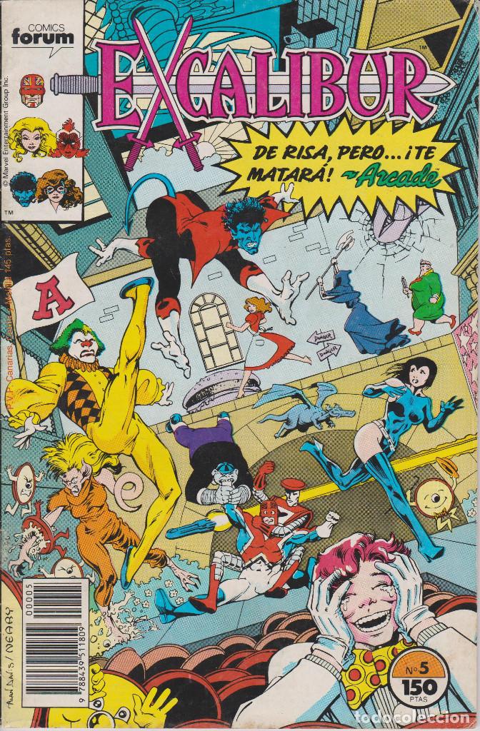 C&oacute;mics: EXCALIBUR N&ordm; 5 COMICS FORUM 1989 - Foto 1