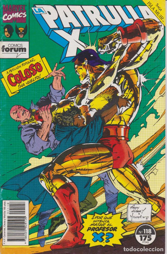 C&oacute;mics: LA PATRULLA X N&ordm; 118 COMICS FORUM 1992 - Foto 1