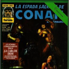 Cómics: LA ESPADA SALVAJE DE CONAN EL BÁRBARO - Nº 118 - LA CARA DE DIOS - FORUM.. Lote 157217082