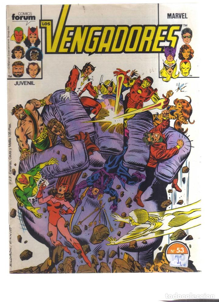 C&oacute;mics: LOS VENGADORES FORUM N,53 - Foto 1