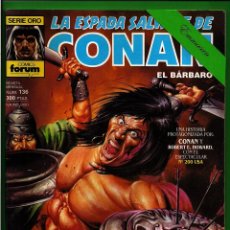 Cómics: LA ESPADA SALVAJE DE CONAN EL BÁRBARO - Nº 136 - BÁRBARO DE LA FRONTERA - FORUM.. Lote 157232198