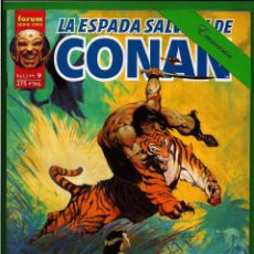 Cómics: LA ESPADA SALVAJE DE CONAN - Nº 9 - EL CANTO DE LA MUERTE - CIUDAD SITIADA - FORUM - SERIE ORO.. Lote 157262894