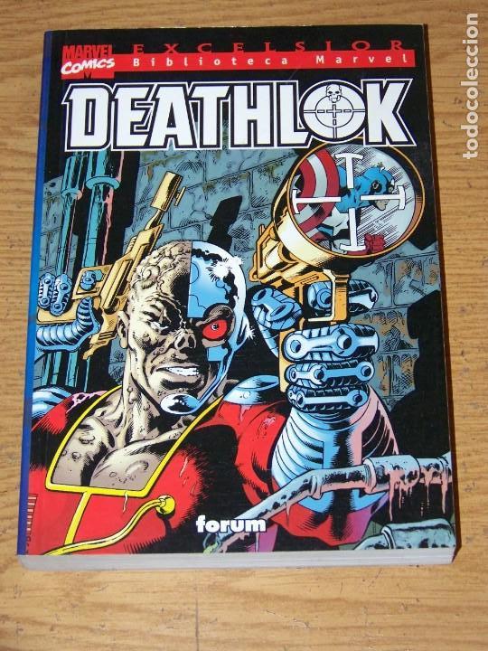 C&oacute;mics: BIBLIOTECA MARVEL DEATHLOK TOMO UNICO - Foto 1