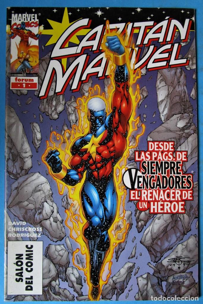 C&oacute;mics: CAPIT&Aacute;N MARVEL VOL.3 - N&ordm;1 - FORUM 2000 BUEN ESTADO - Foto 1