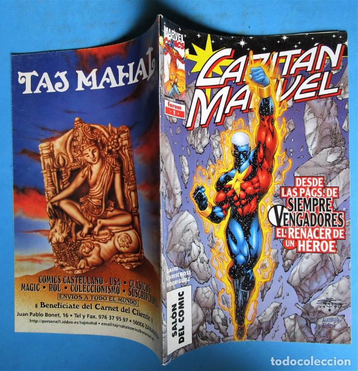 C&oacute;mics: CAPIT&Aacute;N MARVEL VOL.3 - N&ordm;1 - FORUM 2000 BUEN ESTADO - Foto 2
