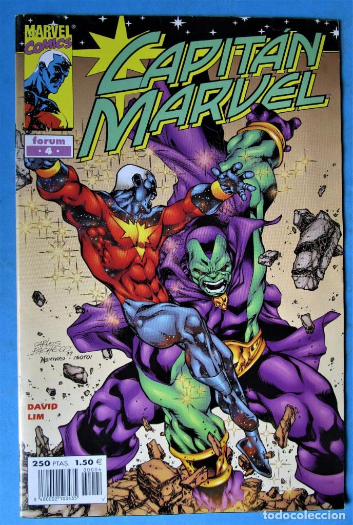 C&oacute;mics: CAPIT&Aacute;N MARVEL VOL.3 - N&ordm;4 - FORUM 2000 MUY BUEN ESTADO - Foto 1
