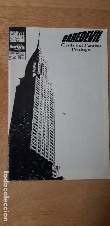 Comics: COMIC DE**. DARADEVIL. CAIDA DEL PARAISO . PROLOGO . ** .N 1 . A&Ntilde;O 1993
