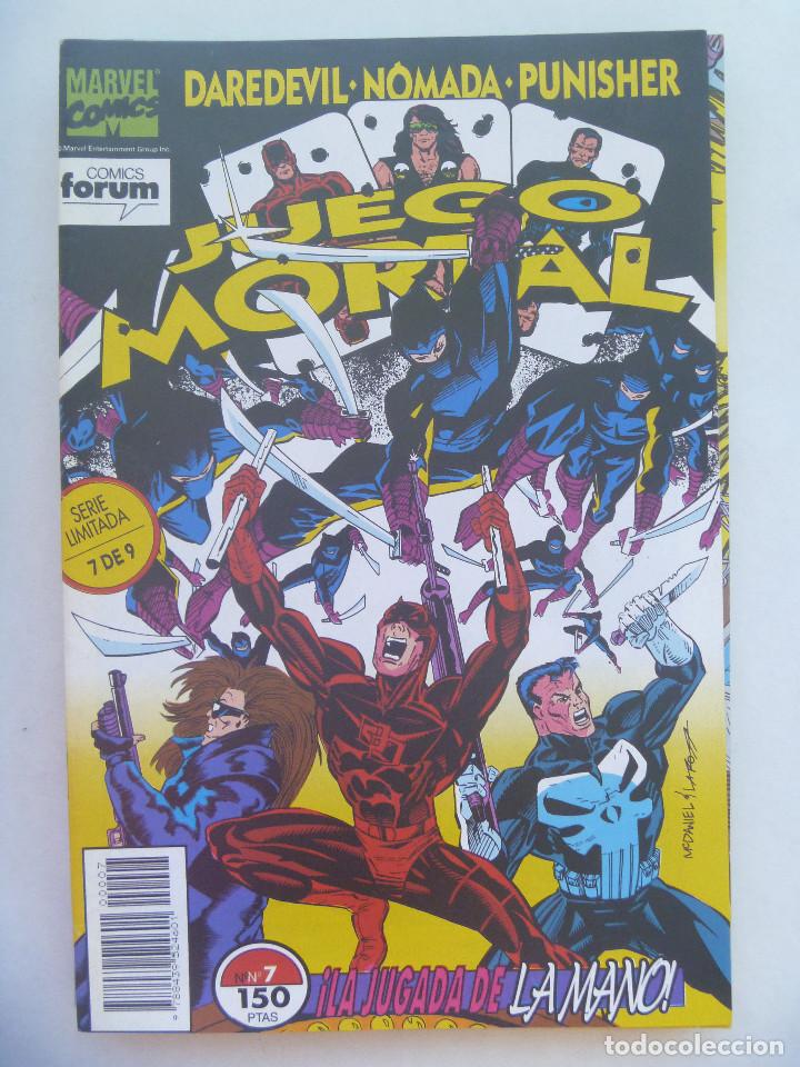 C&oacute;mics: DAREVIL , NOMADA, PUNISHER, N&ordm; 7 : JUEGO MORTAL - Foto 1