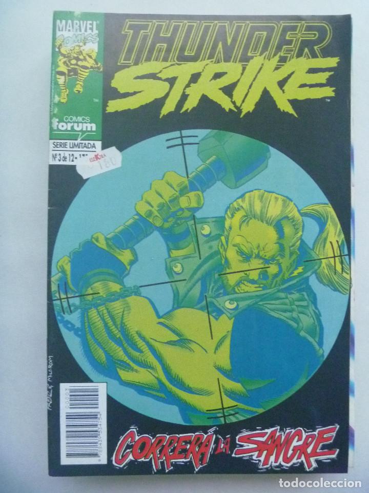 C&oacute;mics: MARVEL COMIC : THUNDER STRIKE , N&ordm; 3 , CORRERA LA SANGRE - Foto 1