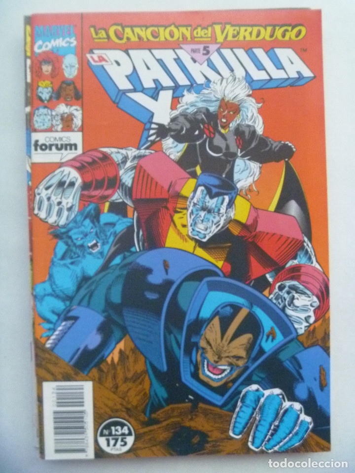 C&oacute;mics: MARVEL COMIC : LA PATRULLA X , N&ordm; 134 , LA CANCION DEL VERDUGO - Foto 1