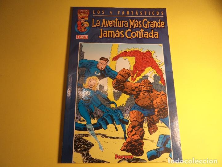 Cómics: los 4 fantasticos. la aventura mas grande jamas contada. nº 3. forum. (b-12)