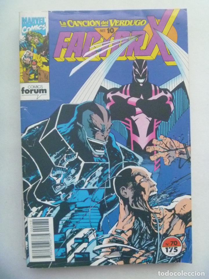 C&oacute;mics: MARVEL COMIC : FACTOR X , N&ordm; 70 , LA CANCION DEL VERDUGO - Foto 1