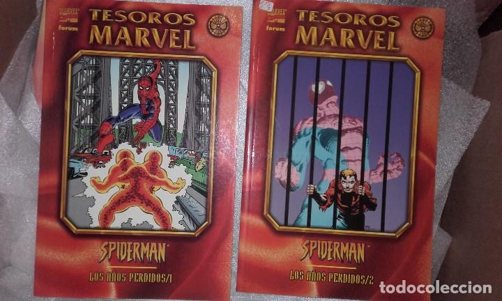 C&oacute;mics: Spiderman, tesoros marvel, los a&ntilde;os perdidos. 2 tomos - Foto 1