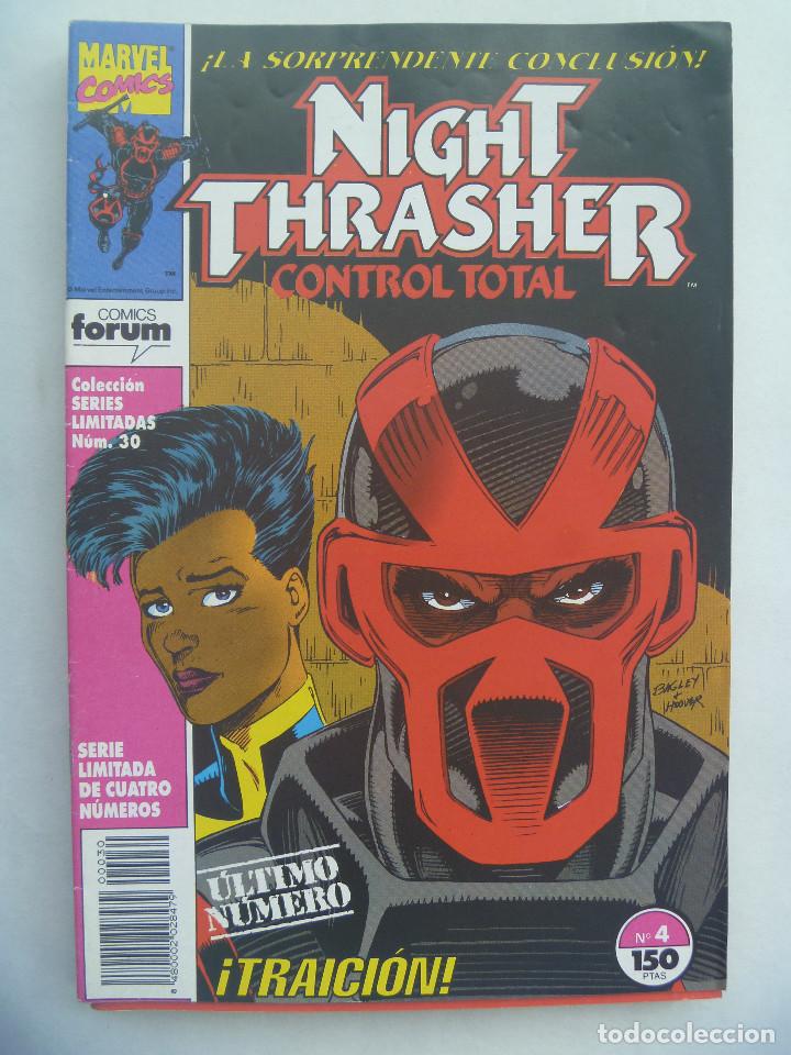 C&oacute;mics: MARVEL COMICS : NIGHT THRASHER , CONTROL TOTAL , N&ordm; 4 - Foto 1
