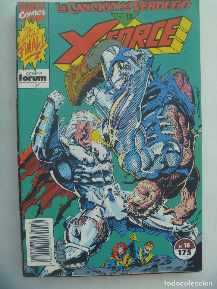 C&oacute;mics: MARVEL COMICS : X FORCE , N&ordm; 18 , LA CANCION DEL VERDUGO - Foto 1