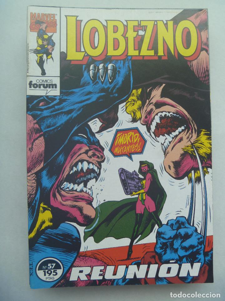 C&oacute;mics: MARVEL COMICS : LOBEZNO , N&ordm; 57. REUNION - Foto 1