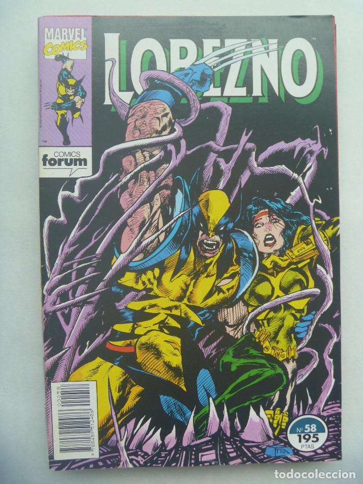 C&oacute;mics: MARVEL COMICS : LOBEZNO , N&ordm; 58 - Foto 1