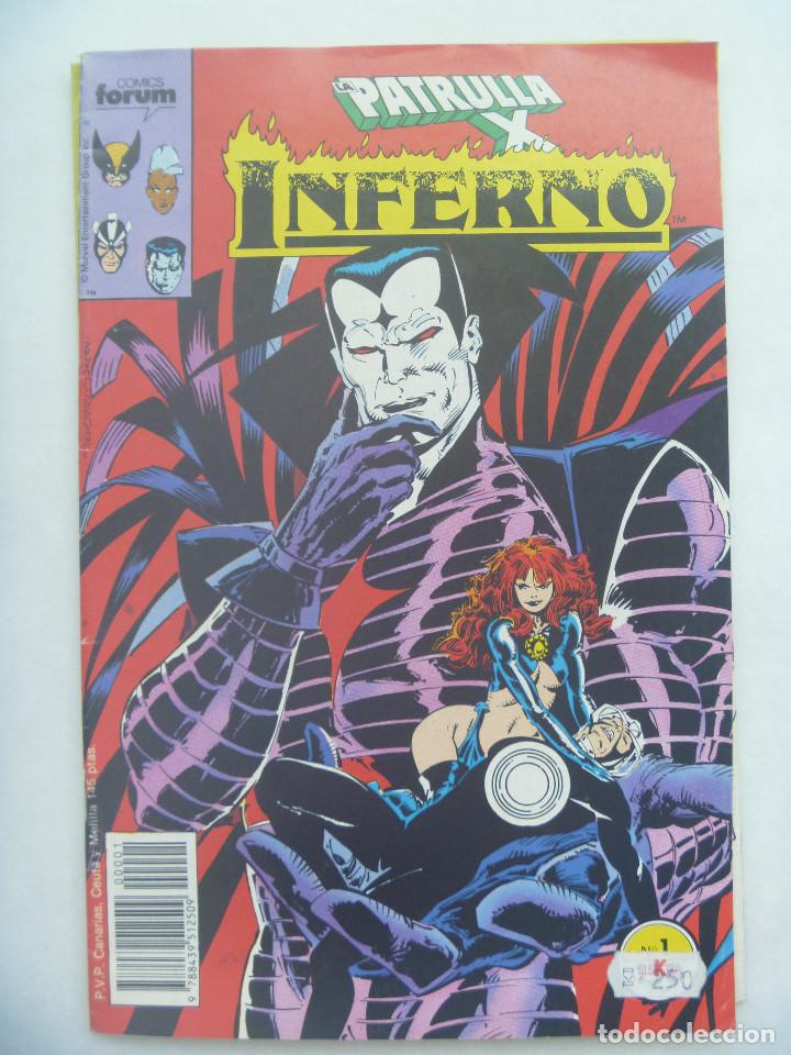 C&oacute;mics: MARVEL COMICS : PATRULLA - X , N&ordm; 1, INFERNO - Foto 1
