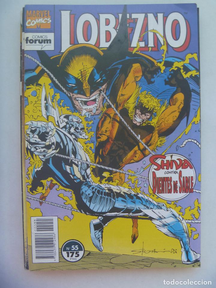 C&oacute;mics: MARVEL COMICS : LOBEZNO , N&ordm; 55, SHIVA CONTRA DIENTES DE SABLE - Foto 1