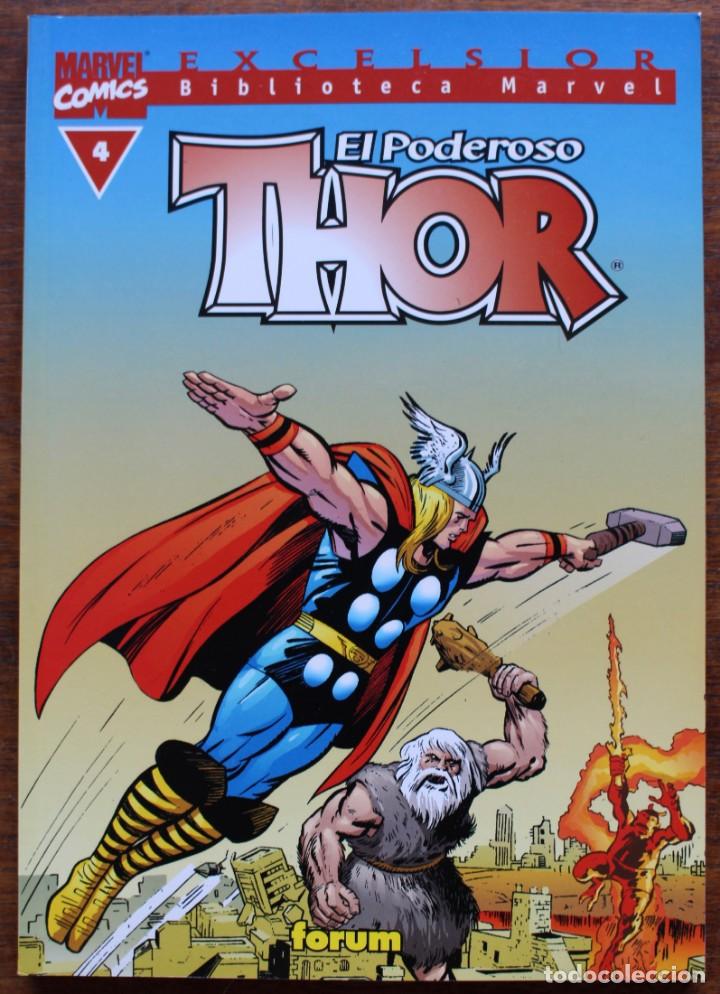 C&oacute;mics: MARVEL COMICS- EXCELSIOR BIBLIOTECA MARVEL- THOR - N&ordm;4-2001-NM - Foto 1