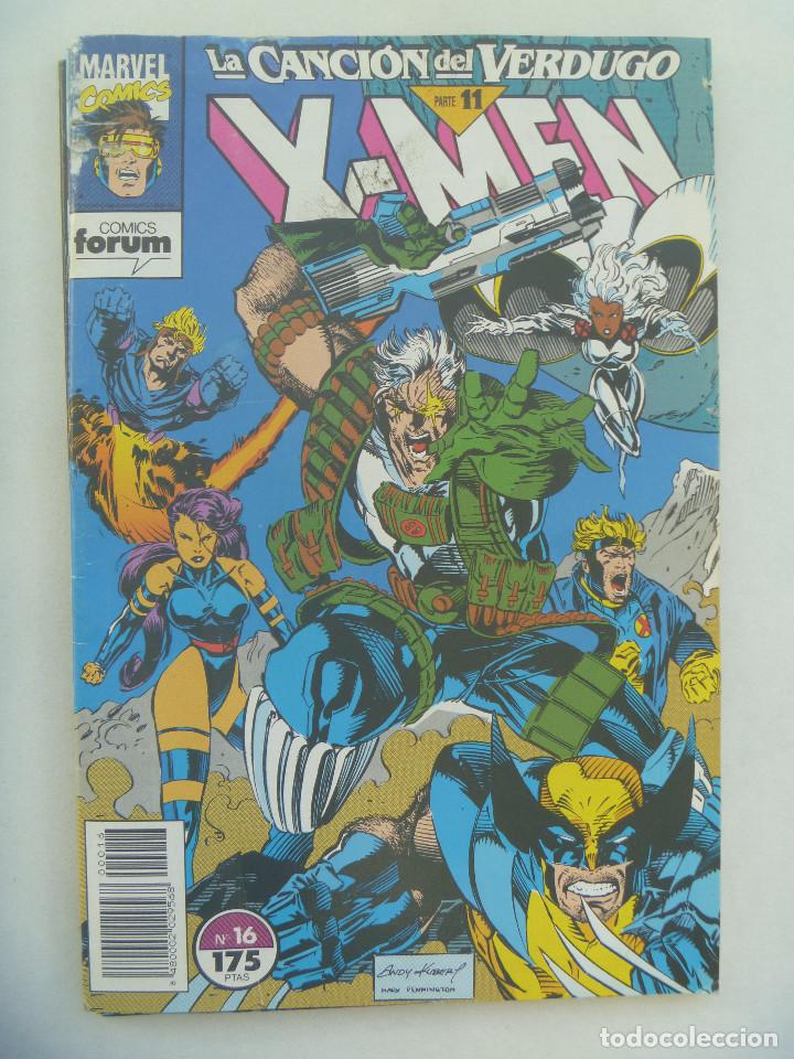 C&oacute;mics: MARVEL COMICS : X - MEN, N&ordm; 16 , LA CANCION DEL VERDUGO - Foto 1