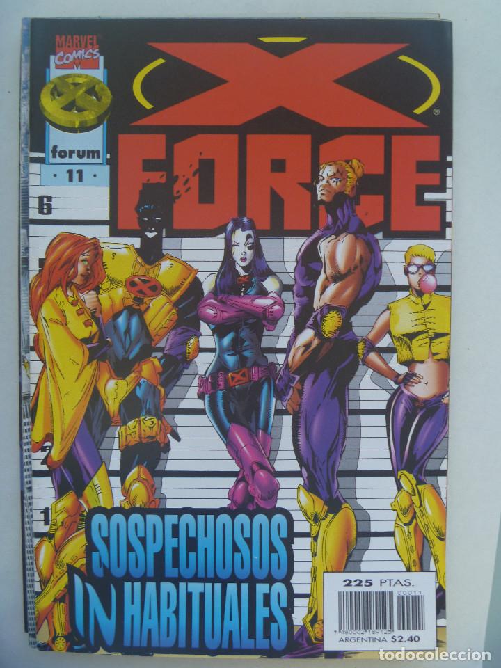 C&oacute;mics: MARVEL COMICS : X - FORCE , N&ordm; 11, SOSPECHOSOS HABITUALES - Foto 1