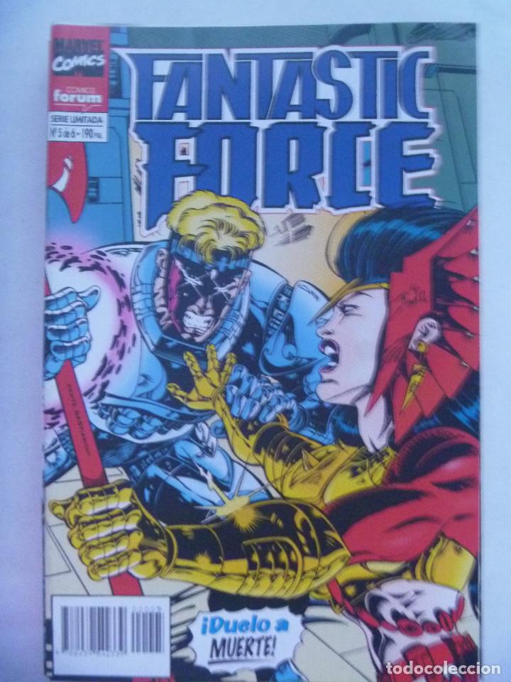 C&oacute;mics: MARVEL COMICS : FANTASTIC FORCE , N&ordm; 5 &iexcl; DUELO A MUERTE ! - Foto 1