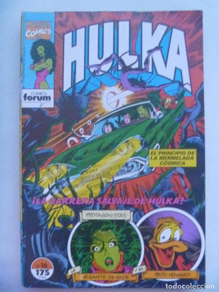 C&oacute;mics: MARVEL COMICS : HULKA , N&ordm; 16 - Foto 1