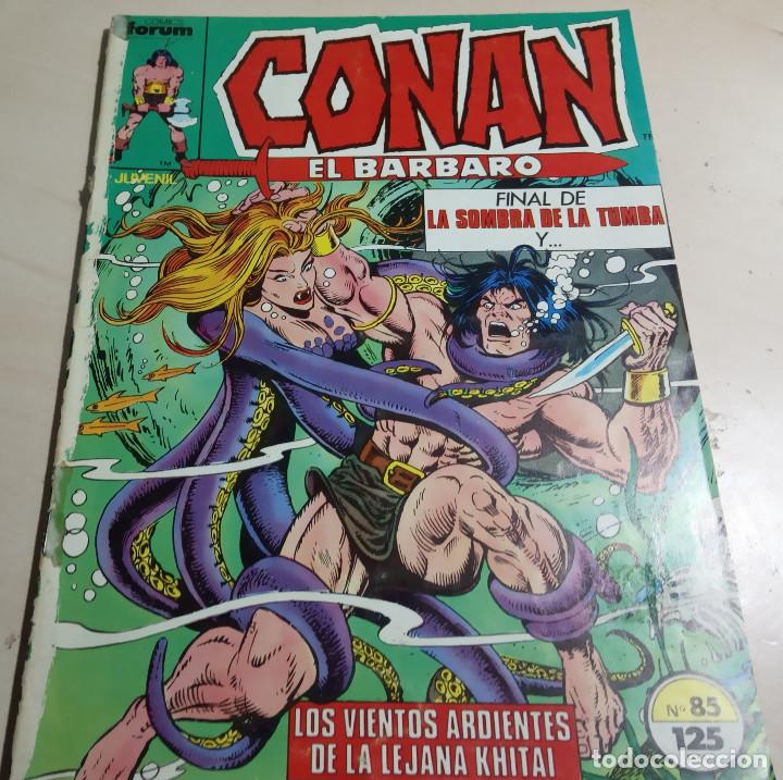 C&oacute;mics: CONAN EL BARBARO N&ordm; 85.COMICS FORUM.1986. - Foto 1