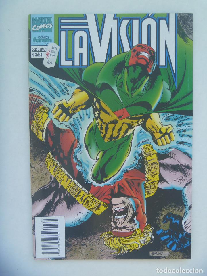 C&oacute;mics: MARVEL COMICS : LA VISION , N&ordm; 3 - Foto 1