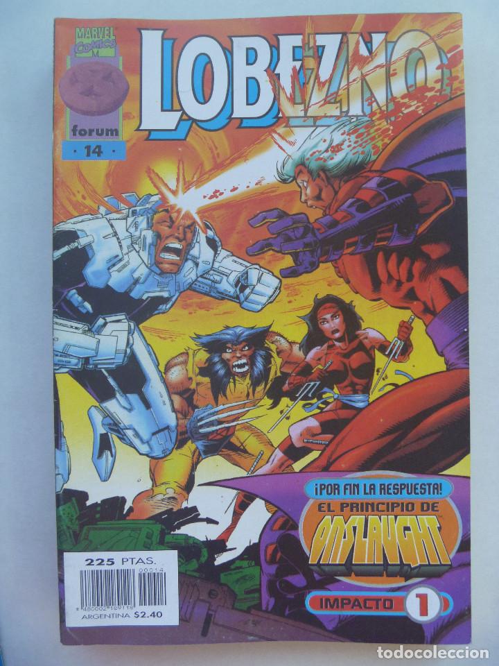 C&oacute;mics: MARVEL COMICS : LOBEZNO , N&ordm; 14, EL PRINCIPIO DE ONSLAUGHT - Foto 1