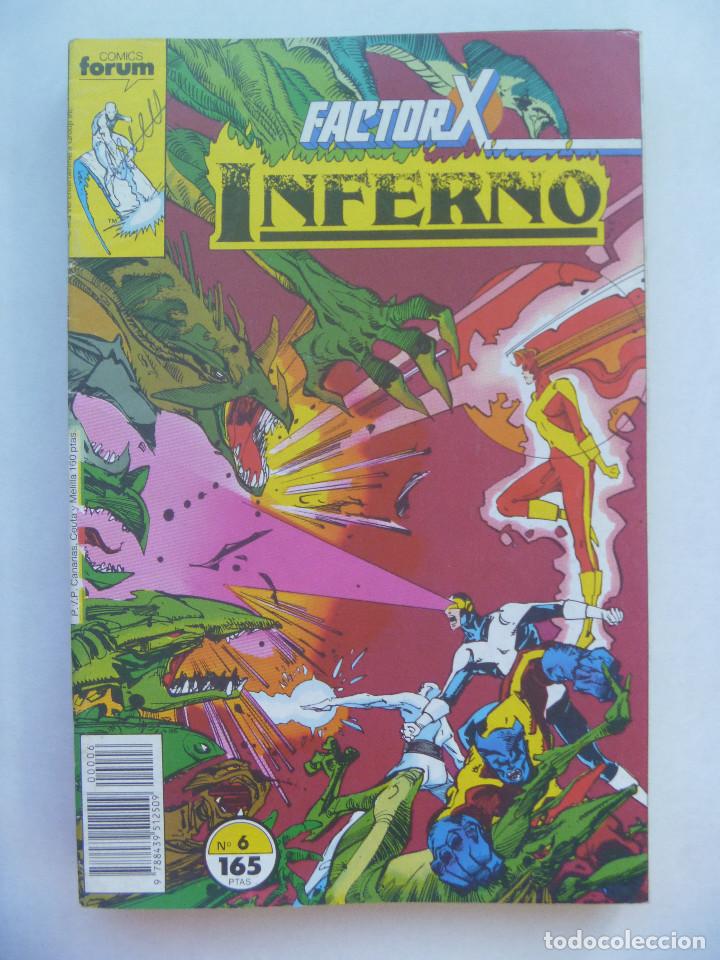 C&oacute;mics: MARVEL COMICS : FACTOR X , N&ordm; 6, INFERNO - Foto 1