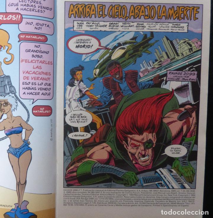 C&oacute;mics: RAVAGE 2099 Comic Numero 7 de 12,Stan Lee,1994,Marvel,Forum Comics - Foto 2