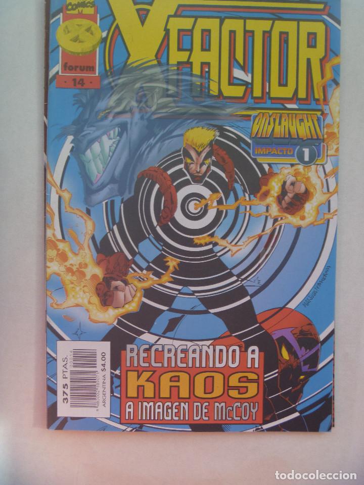 C&oacute;mics: MARVEL COMICS : FACTOR X , N&ordm; 14, RECREANDO A KAOS - Foto 1