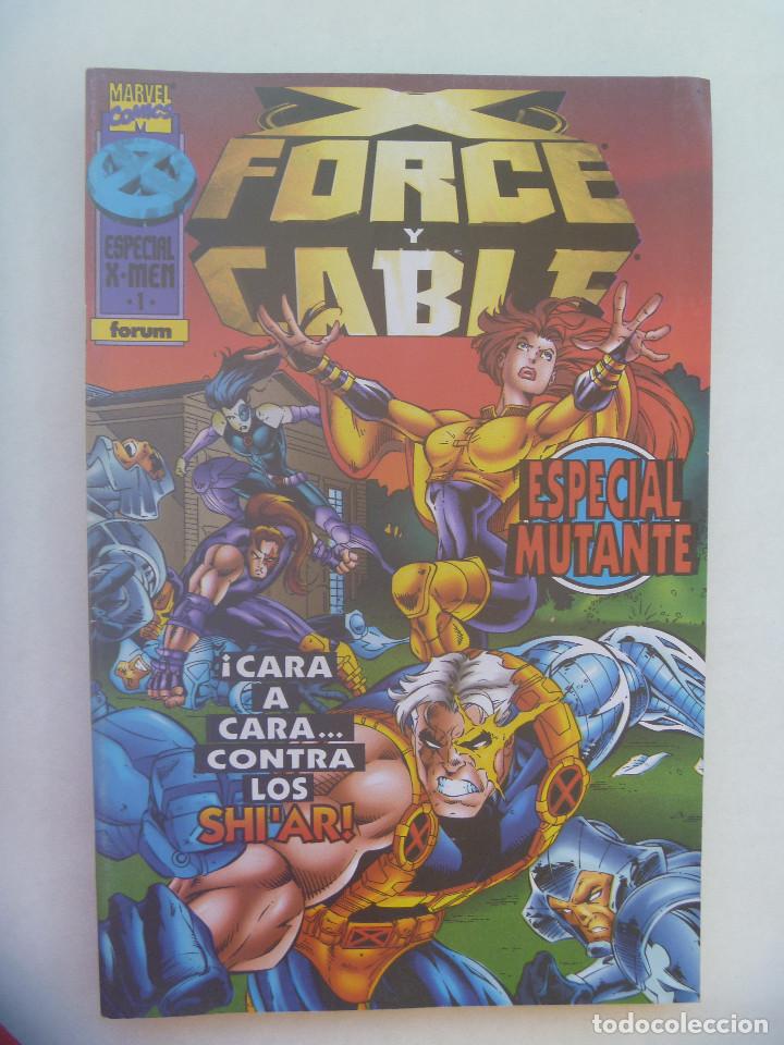 C&oacute;mics: MARVEL COMICS : X FORCE Y CABLE . N&ordm; 1, ESPECIAL MUTANTE - Foto 1