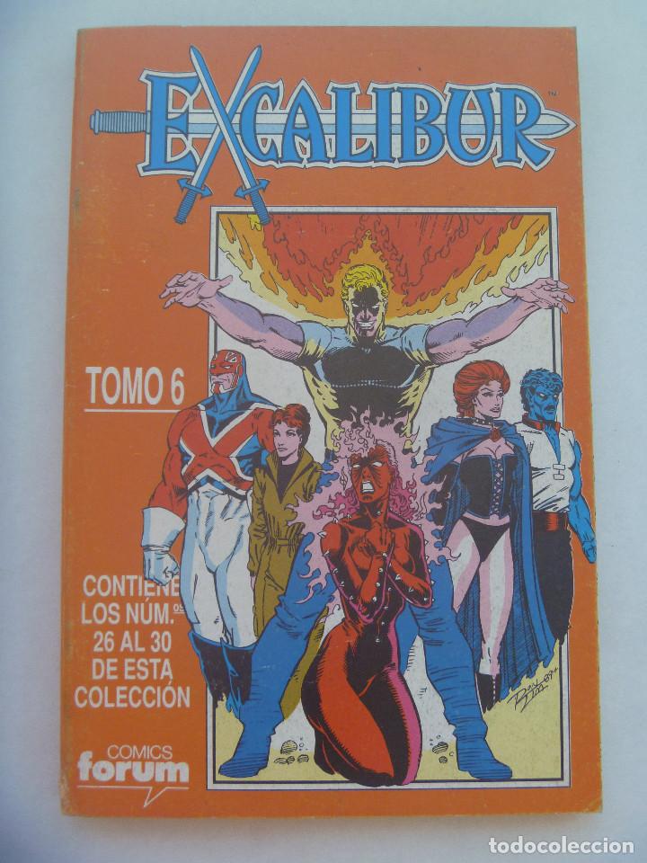 C&oacute;mics: MARVEL COMICS : EXCALIBUR , TOMO 6 . ALBUM DE 5 NUMEROS - Foto 1