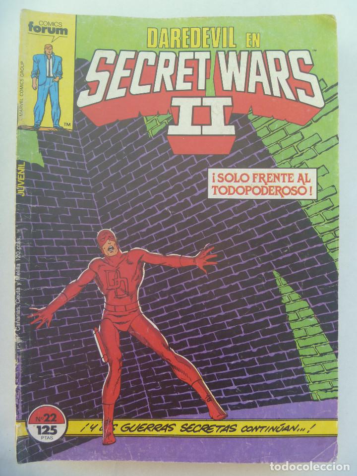 C&oacute;mics: MARVEL COMICS : DAREDEVIL EN SECRET WARS II , N&ordm; 22 - Foto 1