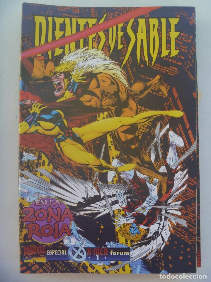C&oacute;mics: MARVEL COMICS :  DIENTES DE SABLE , N&ordm; 1. EN LA ZONA ROJA - Foto 1