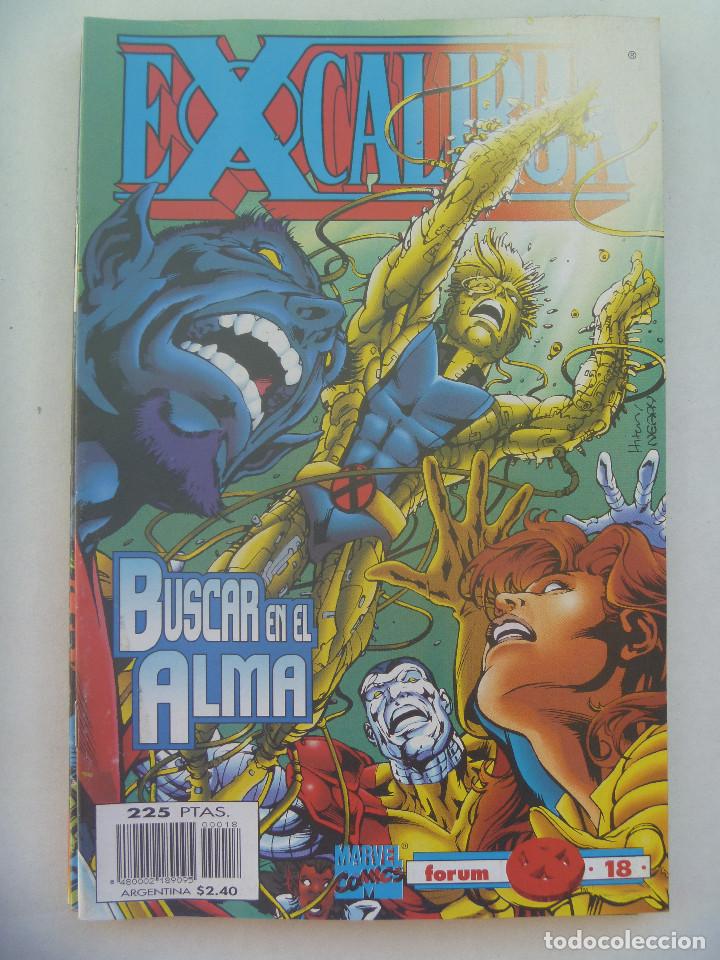 C&oacute;mics: MARVEL COMICS : EXCALIBUR , N &ordm; 18, BUSCAR EN EL ALMA - Foto 1