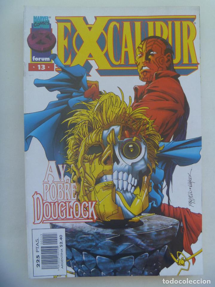 C&oacute;mics: MARVEL COMICS : EXCALIBUR , N &ordm; 13, AY POBRE DOUGLOCK - Foto 1