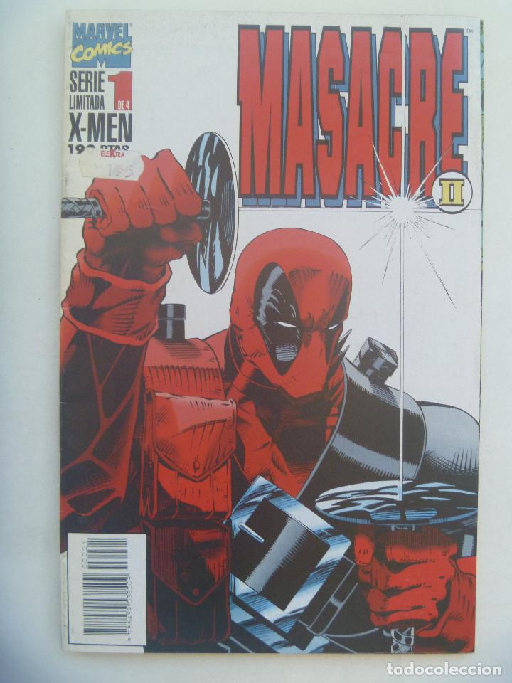 C&oacute;mics: MARVEL COMICS : X MEN , MASACRE II , N&ordm; 1 - Foto 1