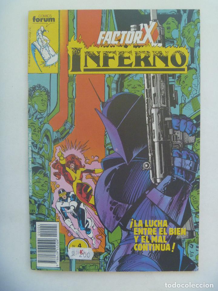 C&oacute;mics: MARVEL COMICS : FACTOR X , N&ordm; 4, INFERNO - Foto 1