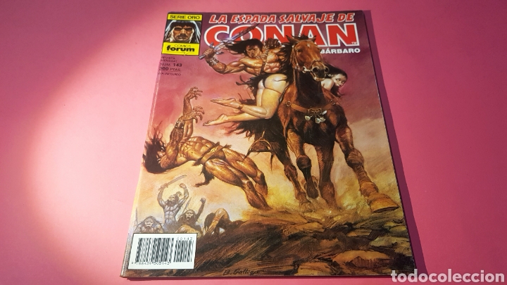 C&oacute;mics: EXCELENTE ESTADO LA ESPADA SALVAJE DE CONAN 143 FORUM - Foto 1