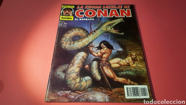 C&oacute;mics: EXCELENTE ESTADO LA ESPADA SALVAJE DE CONAN 157 FORUM - Foto 1